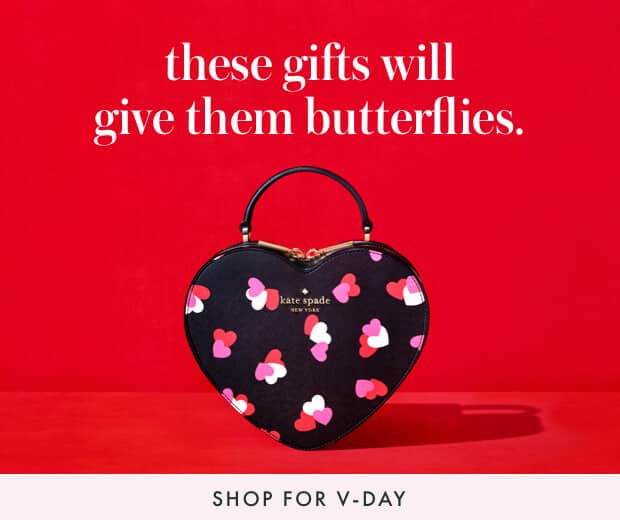 these gifts will give them butterflies. shop for vday.